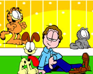 Garfield comic creator online Garfield játékok