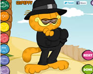 Garfield dressup Garfield játékok