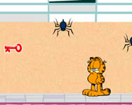 Garfield mászkálós játék online Garfield játékok