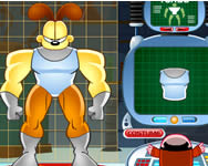 Szuperhős készítő Garfield játékok