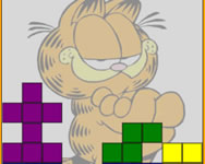 Garfield - Garfield tetris jatek